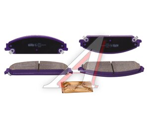 Изображение 1, PN0421 Колодки тормозные CHRYSLER 300C (04-) передние (4шт.) NIBK