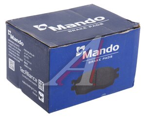 Изображение 6, MBF015647 Колодки тормозные MAZDA 3 (13-) (2.0) задние (4шт.) MANDO