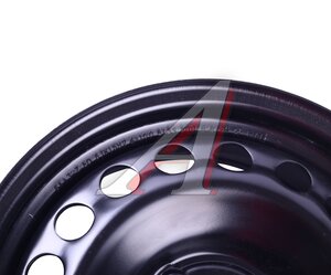 Изображение 2, EURODISK 64A39Z ED 4х100 ET39 D-56,6 Диск колесный CHEVROLET Cobalt OPEL Corsa R15 черный