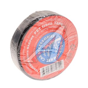 Изображение 1, IZT 1925-19 fabric Изолента тканевая черная 19х0.19мм 25м подкапотная TERMINATOR