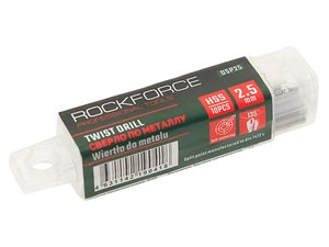 Изображение 2, RF-DSP25 Сверло по металлу 2.5мм HSS (10шт.) ROCKFORCE