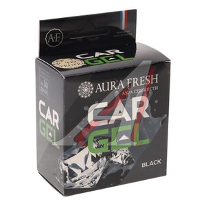 Изображение 3, 23593 Ароматизатор под сиденье гелевый (Black) 50г AURA FRESH