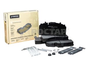 Изображение 5, 180.000228 Колодки тормозные BPW дисковые (211x115x30) (4шт.) ROSTAR