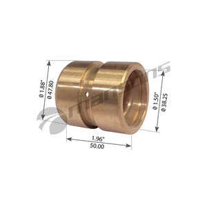 Изображение 1, CSB01 Втулка ROR вала тормозного (38x47.7x50.5) MANSONS
