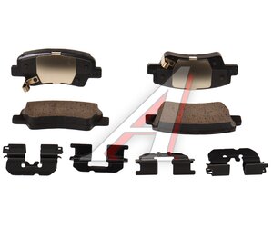 Изображение 1, 58302-D3A00 Колодки тормозные HYUNDAI Tucson (16-) задние (4шт.) OE