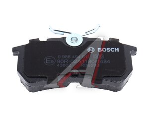 Изображение 4, 0986494011 Колодки тормозные FORD Focus (98-05) задние (4шт.) BOSCH