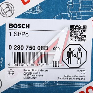 Изображение 6, 028075008B Заслонка FORD Focus дроссельная BOSCH