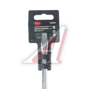 Изображение 2, RF-70280175 Отвертка шлицевая SL 8.0х175мм силовая (сталь CrV) ROCKFORCE