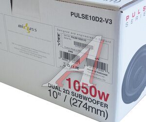 Изображение 5, PULSE10D2-V3 Сабвуфер 10" (25см) 500Вт VIBE