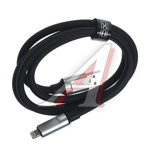 Изображение 1, NB251 black Кабель iPhone (5-) 6A 1м черный XO