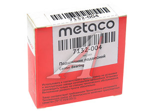 Изображение 2, 7132-004 Подшипник MERCEDES (W124, W201, W208, W210) опоры вала карданного METACO