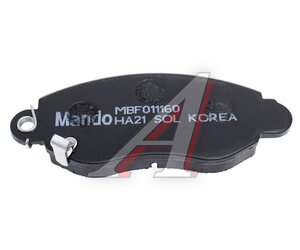 Изображение 3, MBF011160 Колодки тормозные FORD Transit (00-06) передние (4шт.) MANDO