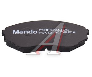 Изображение 3, MBF010306 Колодки тормозные VW Golf 5 SKODA Octavia передние (4шт.) MANDO