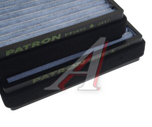 Изображение 2, PF2495 Фильтр воздушный салона MERCEDES C (W203) угольный (2шт.) PATRON