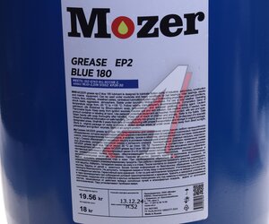 Изображение 2, 4631965 Смазка литиевая высокотемпературная GREASE EP 2 18кг (синяя) MOZER