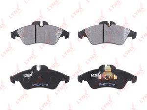 Изображение 2, BD5337 Колодки тормозные MERCEDES Sprinter (901, 904) (95-06) VW LT 28, 46 (96-) передние (4шт.) LYNX