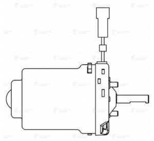 Изображение 3, LFH0307 Мотор отопителя МАЗ, КАМАЗ, ГАЗ 24V LUZAR