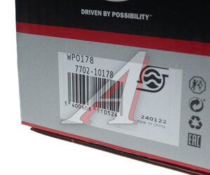 Изображение 4, WP0178 Насос водяной MAZDA 3 (03-) (1.6) GATES