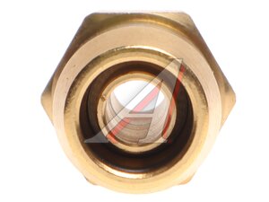 Изображение 3, D1.D14x1,5mm Соединитель трубки ПВХ, полиамид d=14х1.5мм прямой латунь SEVEN TRUCKS