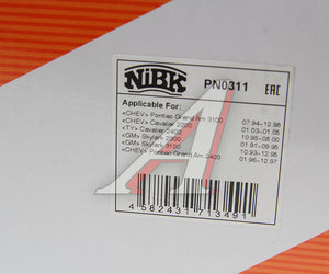 Изображение 5, PN0311 Колодки тормозные CADILLAC Seville (99-04) передние (4шт.) NIBK