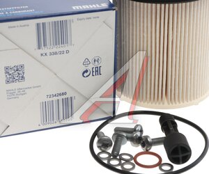 Изображение 4, KX338/22D Фильтр топливный RENAULT Master (13-) MAHLE