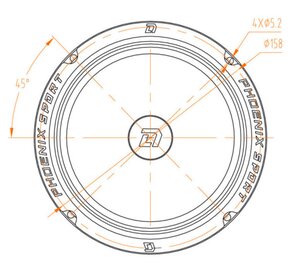 Изображение 9, Pho.Sport 165 Колонки среднечастоные 6" (16см) 150Вт DL AUDIO
