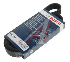 Изображение 2, 1987947577 Ремень приводной поликлиновой 6PK1205 BOSCH