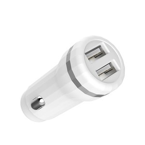 Изображение 2, Z27 white Устройство зарядное в прикуриватель 2USB 12V HOCO