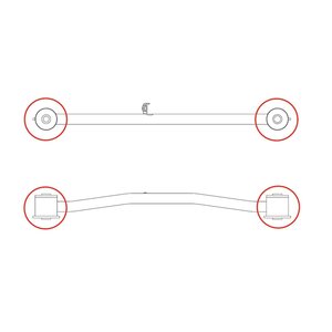 Изображение 5, GV0440 Сайлентблок TOYOTA 4-Runner Truck (89-95) рычага подвески задней CTR