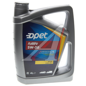 Изображение 1, 601350320 Масло моторное FULLLIFE  5W30 синт.4л OPET