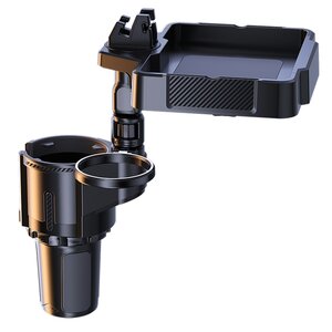 Изображение 1, SP8066PLUS Подстаканник в автомобиль со столиком черный CHI YI