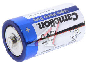 Изображение 2, R20P-BP2B Батарейка D R20 1.5V блистер 2шт. (цена за 1шт.) Saline CAMELION