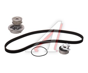 Изображение 1, 1987946992 Комплект ГРМ OPEL Astra F c насосом водяным BOSCH