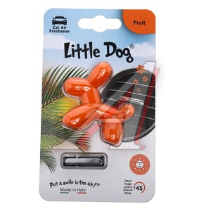Изображение 1, ED0909 Ароматизатор на дефлектор полимерный (Фрукты) Little Dog DRIVE INT