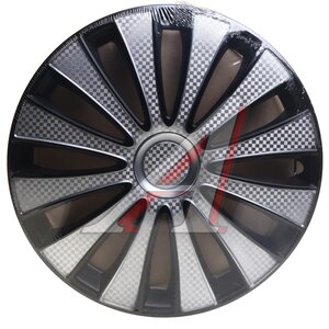 Изображение 1, GMK-СУПЕР серо-черный R-13 Колпак колеса R-13 серо-черный GMK-СУПЕР комплект 4шт.