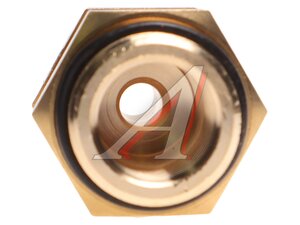Изображение 2, D.M12x1,5 M22x1,5 F16x1,5 Соединитель-переходник М12хМ22хF16х1.5 латунь SEVEN TRUCKS