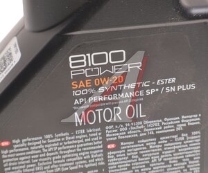 Изображение 3, 112710 Масло моторное MOTUL 8100 POWER 0W20 синт.1л