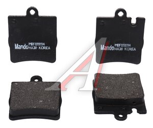 Изображение 1, MBF011094 Колодки тормозные MERCEDES C (W203), CLK (C209) задние (4шт.) MANDO