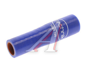 Изображение 1, 16/20 100 Патрубок с переходом силикон (L=100мм, d=16/20) TECHNIK