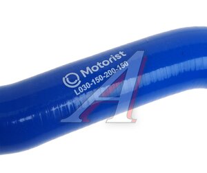 Изображение 3, L030-150-200-150 Патрубок L-образный силикон d=30 ФОРМАКС