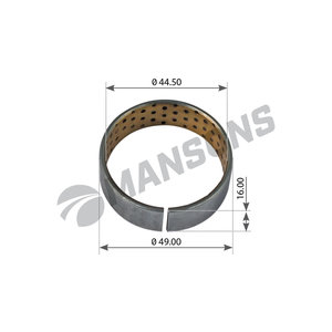 Изображение 1, 100.529 Втулка SCANIA вала тормозного (44.5x49.2x16) MANSONS