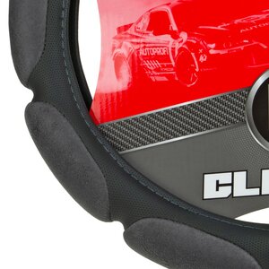 Изображение 3, SP-9030 D.GY (M) Оплетка руля (M) 37-39см замша спонжевая (10 подушечек) AUTOPROFI