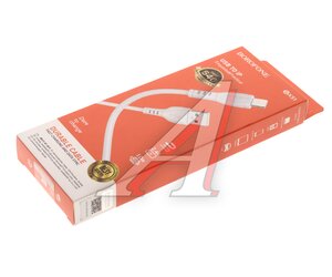 Изображение 3, BX51 белый Кабель iPhone (5-) 2.4A 1м BOROFONE