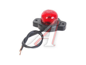 Изображение 1, ГФ 3.18хр/кр Фонарь габаритный красный 12/24V (хрусталик,  светодиод) ЕВРОСВЕТ