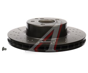 Изображение 3, 09812711 Диск тормозной MERCEDES S (W220) передний (1шт.) BREMBO