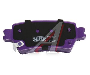 Изображение 4, PN6061 Колодки тормозные JAC JS6 (21-) задние (4шт.) NIBK