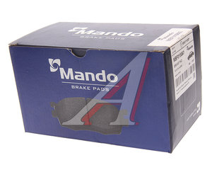 Изображение 2, MBF015883 Колодки тормозные TOYOTA Avensis (09-), Verso (09-) передние (4шт.) MANDO