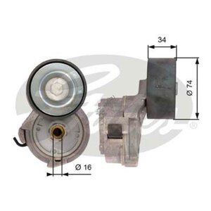 Изображение 6, T38559 Натяжитель приводного ремня MERCEDES Atego GATES