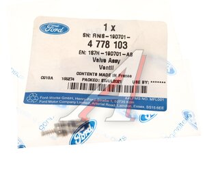 Изображение 3, 4778103 Штуцер FORD Focus (04-) ГУРа заправочный высокого давления OE