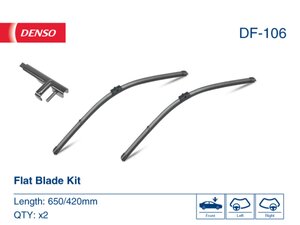 Изображение 6, DF-106 Щетка стеклоочистителя 650/425мм комплект DENSO